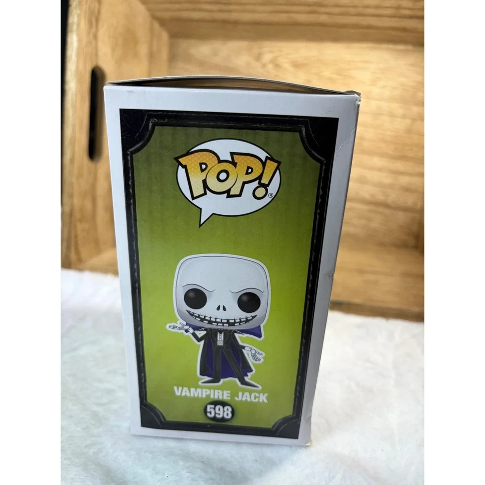 Funko Pop Disney Vampire Jack Skellington 598 Nightmare Before Christmas Figure